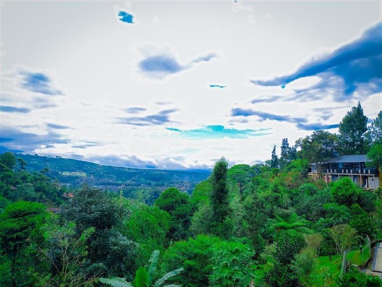 Villa Chacha at Macarena, Megamendung Bagian luar foto